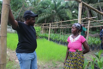 IFAD Country Program Officer Assesses Implementation status of AVDP