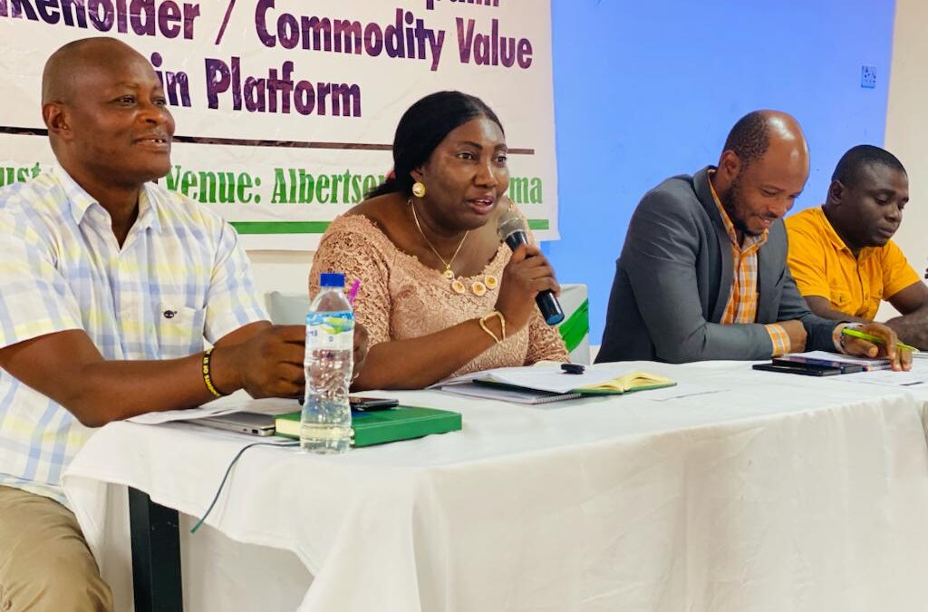 Agriculture Value Chain Development Project Launches Oil Palm and Cocoa Multi-Stakeholder/ Commodity Value Chain Platform