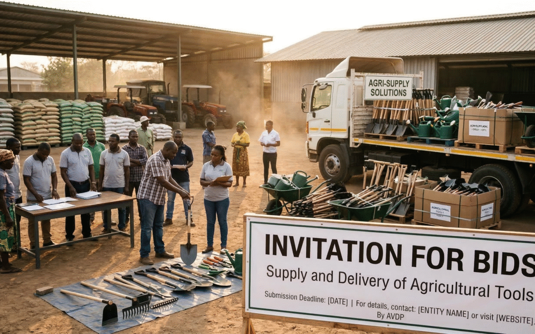 Supply and Delivery of Farm Tools for 2026